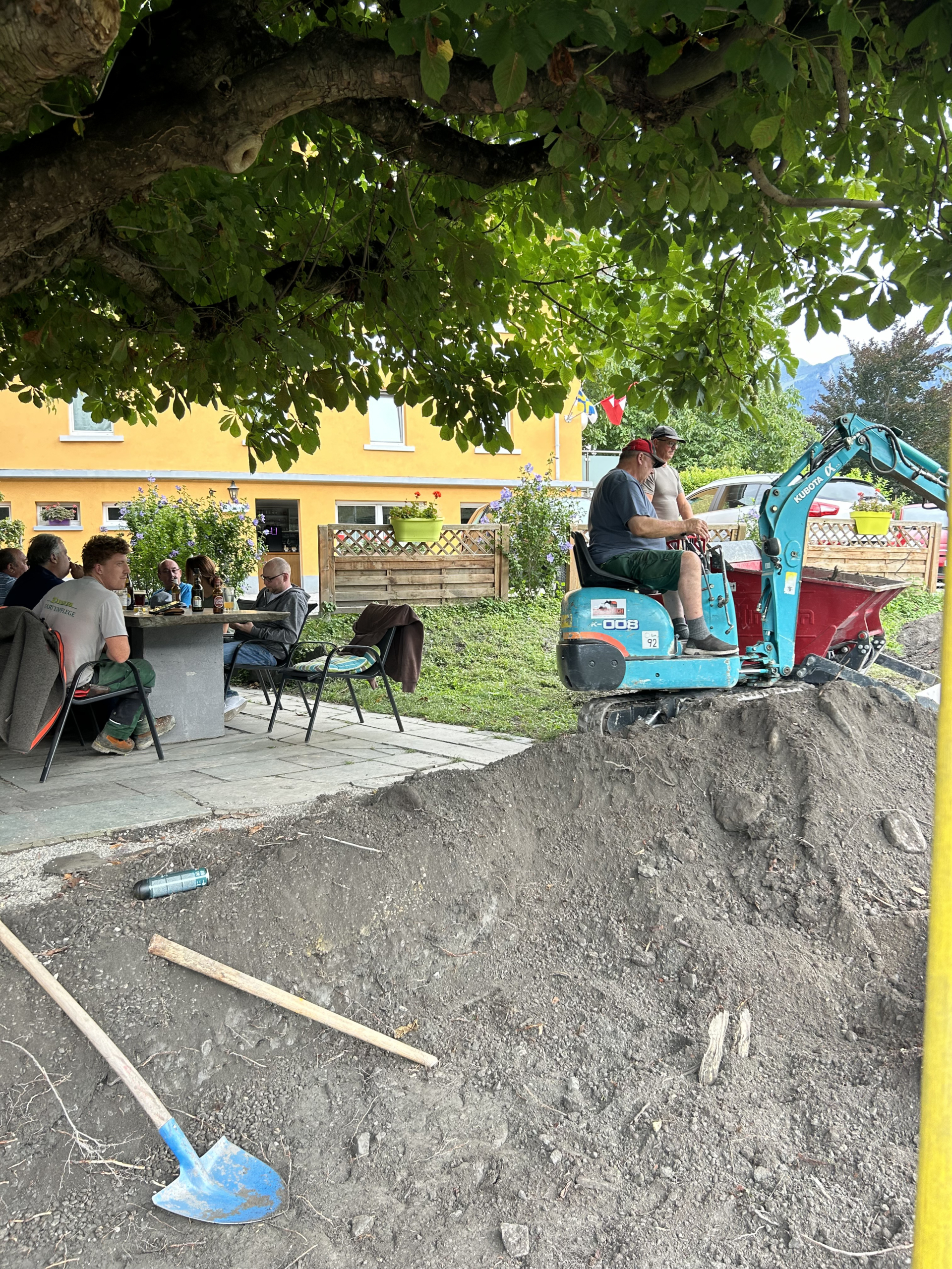 Outdoor-Kegelbahn